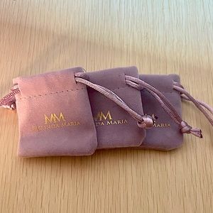 Melinda Maria Authentic Extra Small Jewelry Pouches